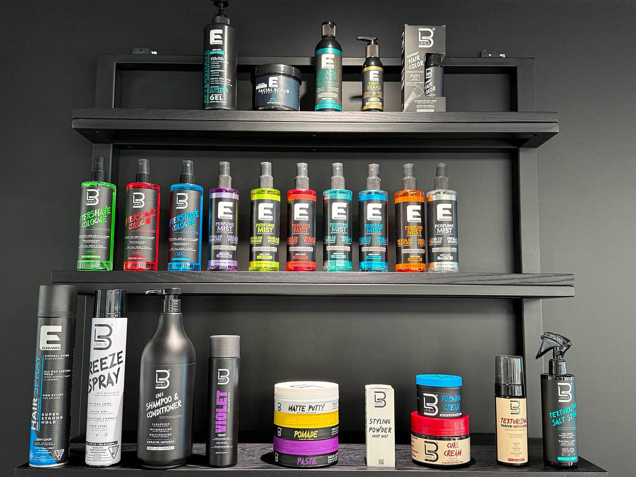 Les gammes Elegance et L3VEL3 présentées au salon Everest Barbershop
